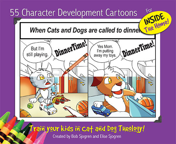 55 Character Development Cartoons for INSIDE the Home - Download