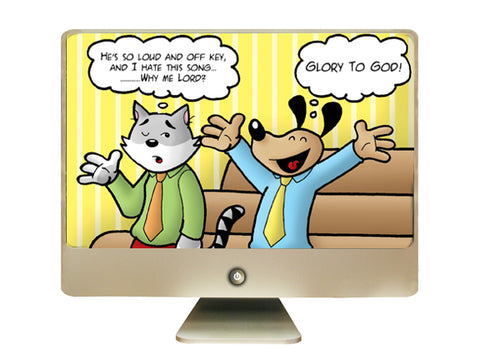 Cat and Dog Cartoon Book Cartoons - Download
